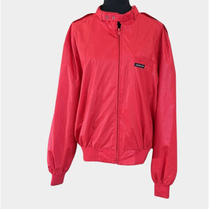 Vintage 80s Members Only Red Jacket XL